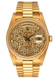 Rolex Day Date 18238 Diamond Jubilee Dial Mens Watch