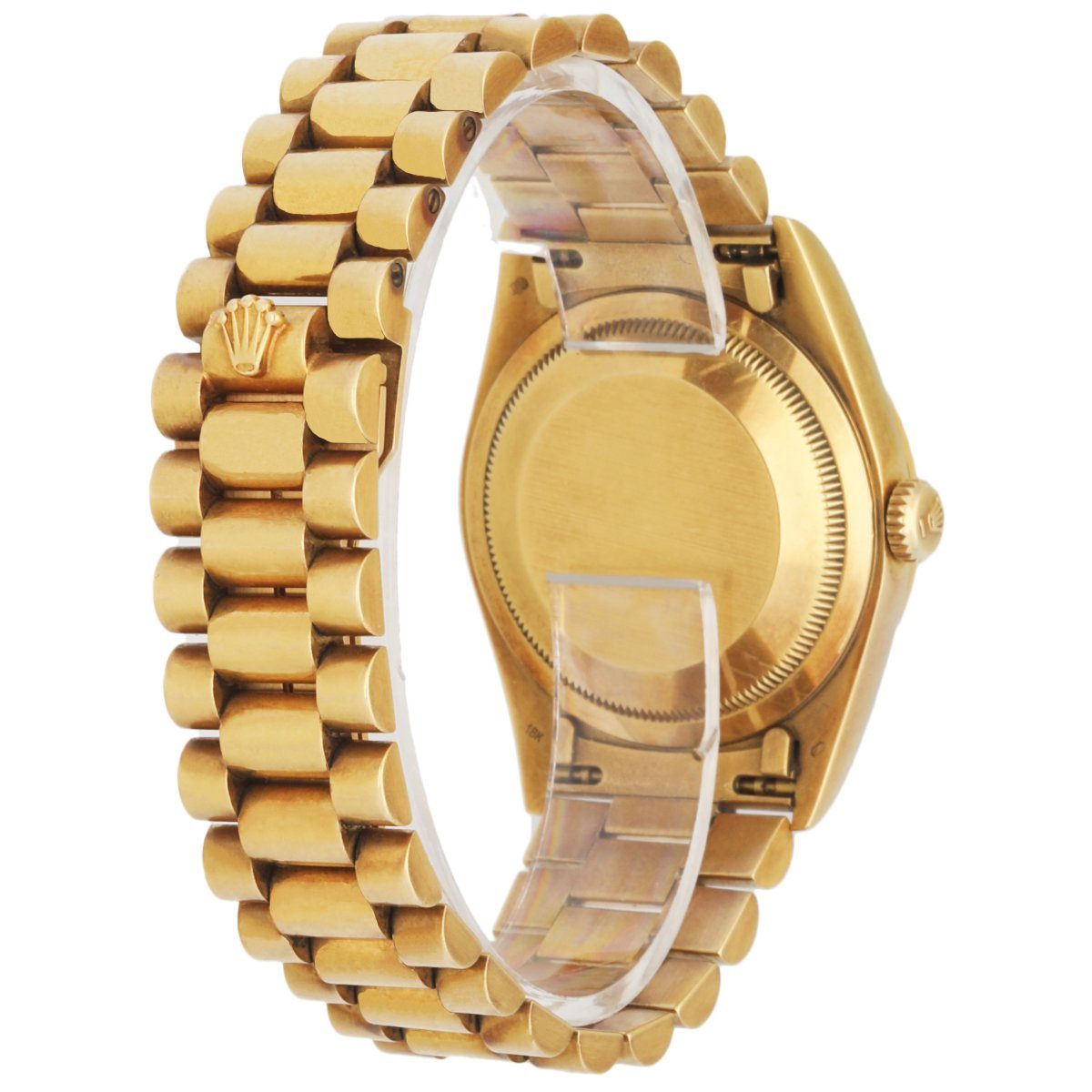 Rolex Day Date 18238 President Diamond Dial Men’s Watch - Wristwatch