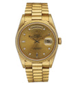 Rolex Day Date 18238 President Diamond Dial Men’s Watch - Wristwatch