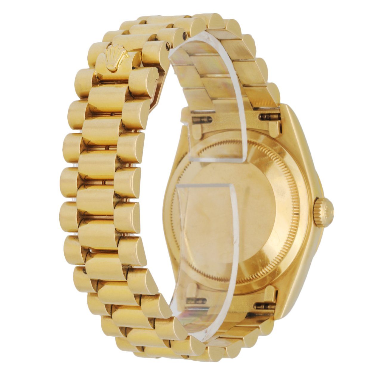 Rolex Day Date 18238 President Diamond Dial Men's Watch Box & Paper