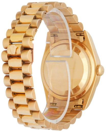 Rolex Day Date 18238 President Diamond Dial Men’s Watch Box & Papers - Virtual