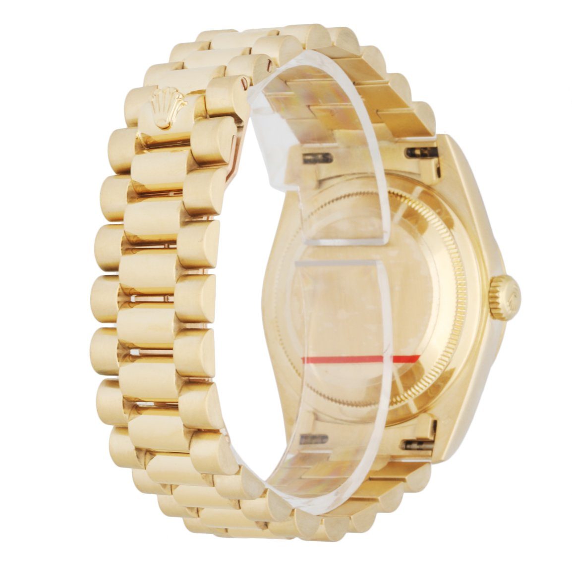 Rolex Day Date 18238 President Diamond Dial Men's Watch Box & Papers