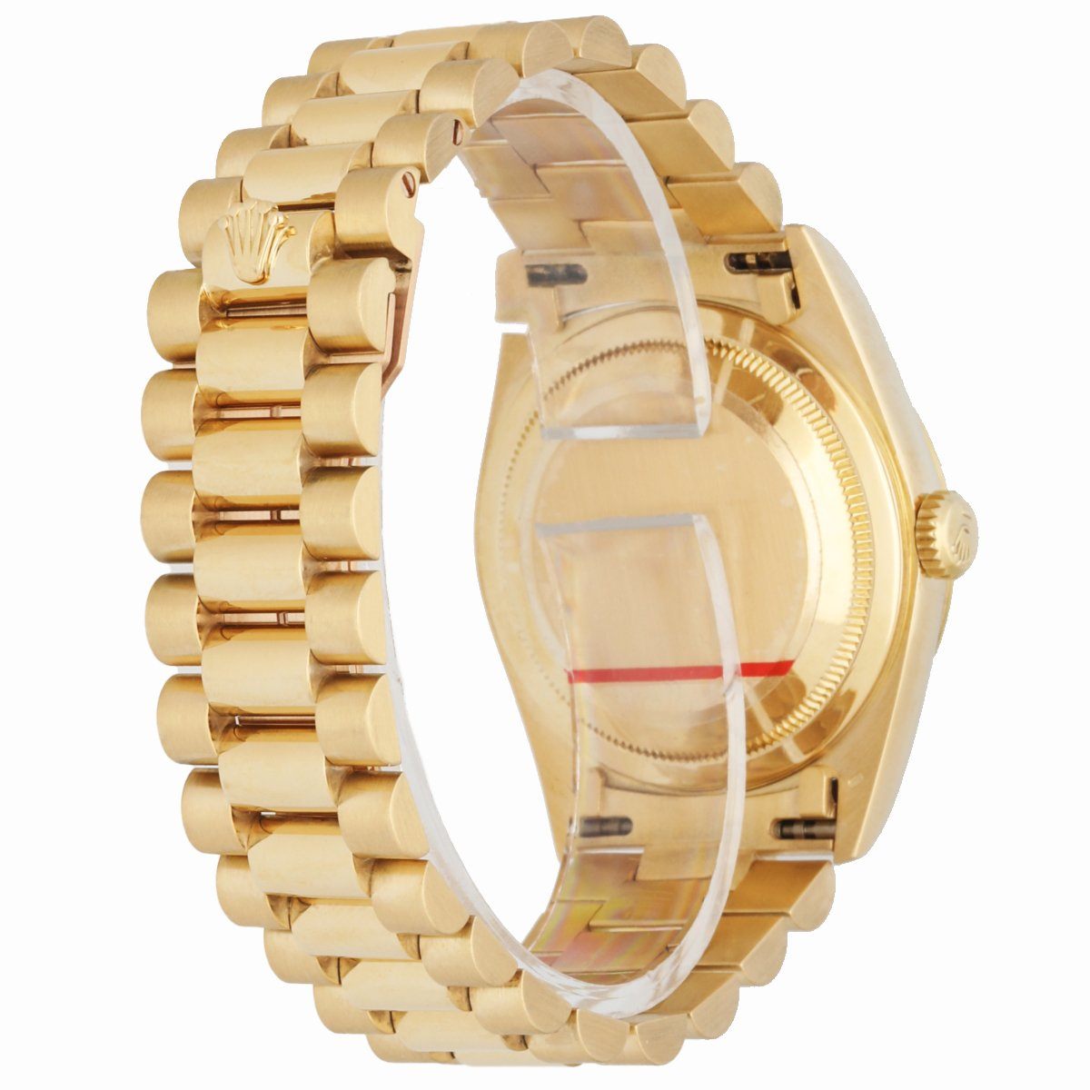Rolex Day Date 18238 President Diamond Dial Box Papers - Wristwatch