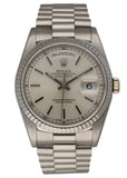 Rolex Day Date 18239 18K White Gold Men’s Watch Box & Papers - Wristwatch