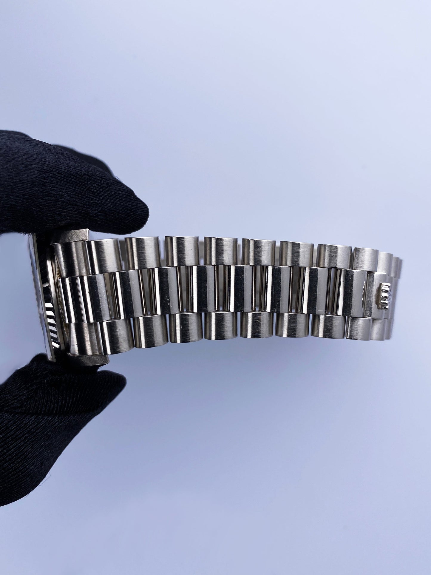 Rolex Day Date 18239 18K White Gold Mens Watch Box Papers