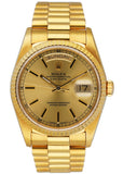 Rolex Day Date 18238 18K Yellow Gold Men’s Watch Box & Papers - Wristwatch