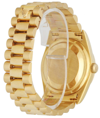 Rolex Day Date President 18238 18k Yellow Gold Men’s Watch papers - Virtual