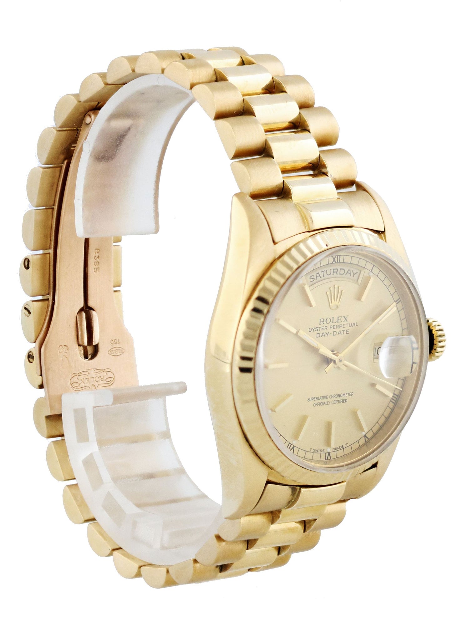 Rolex Day-Date President 18238 18k Yellow Gold Watch