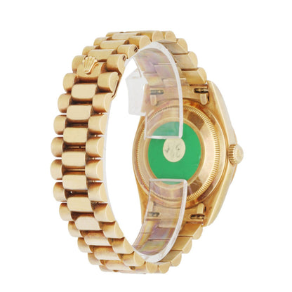 Rolex Day-Date President 18238 Diamond Dial Men’s Watch - Wristwatch