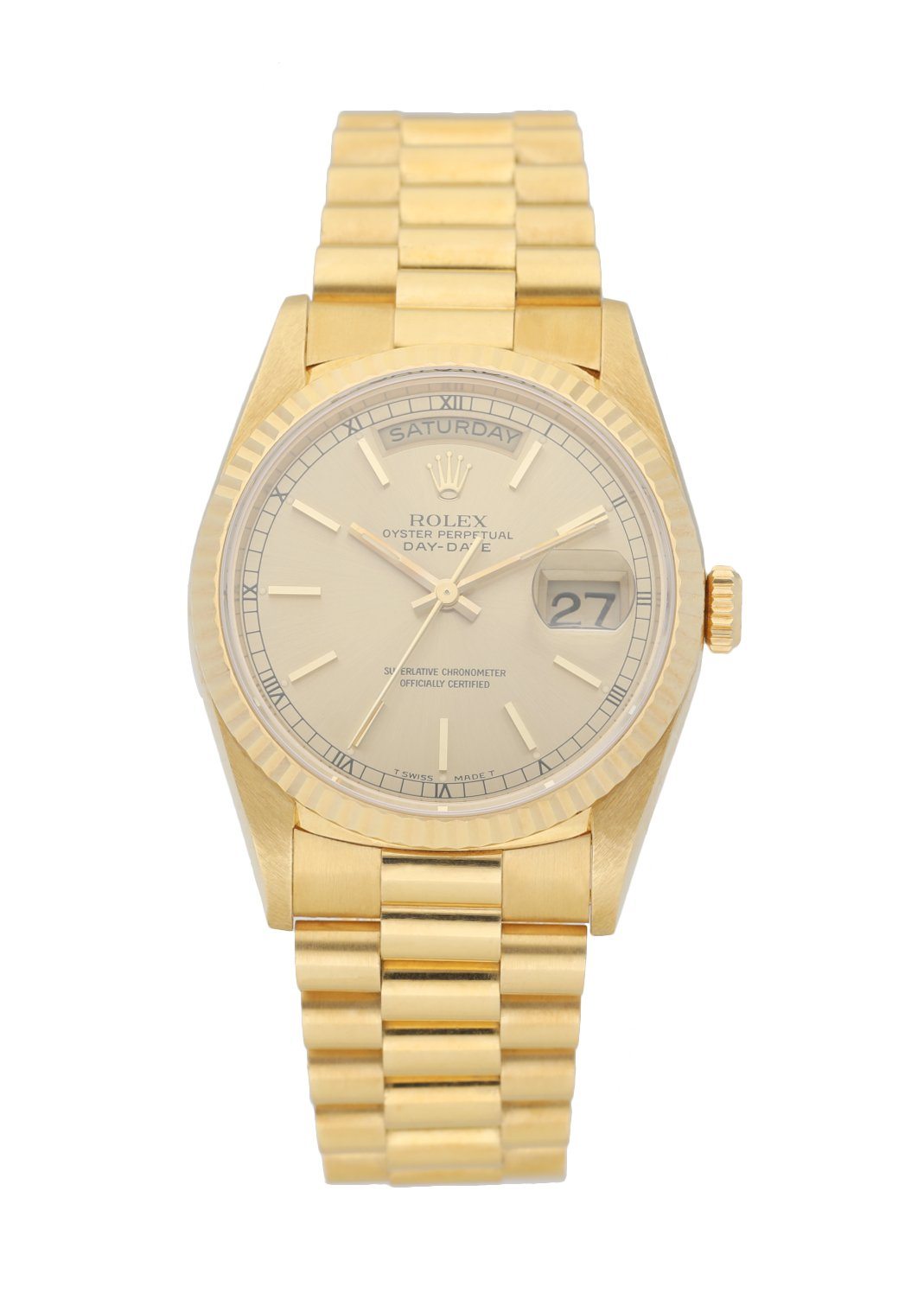 Rolex Day-Date President 18238 Men’s Watch Box & Papers - Wristwatch