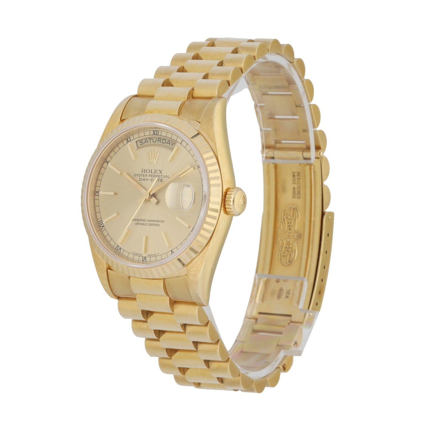 Rolex Day-Date President 18238 Men’s Watch Box & Papers - Wristwatch