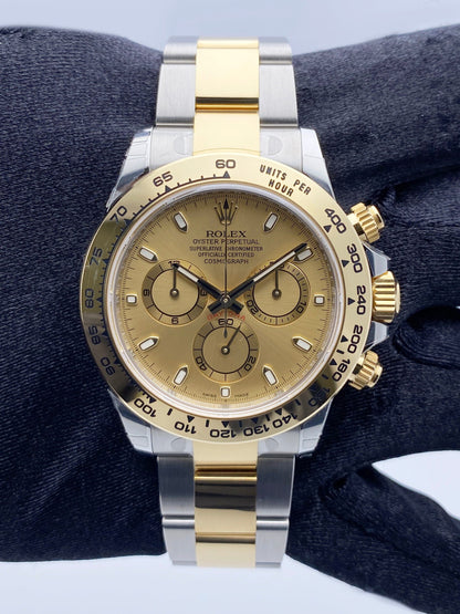 Rolex Daytona 116503 Champagne Dial Mens Watch Box & Papers - Wristwatch