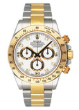 Rolex Daytona 116523 G Diamond White Dial Two-Tone Mens Watch