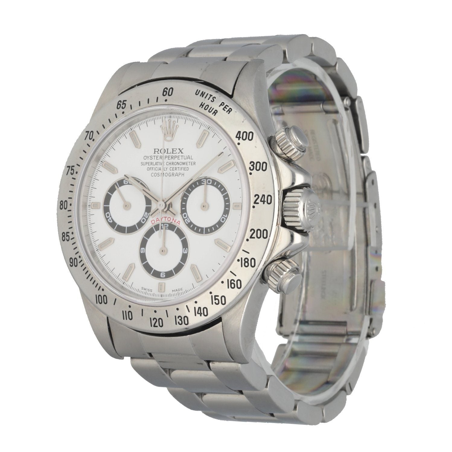 Rolex Daytona 16520 Zenith Movement Stainless steel Men’s Watch Box & Papers - Wristwatch