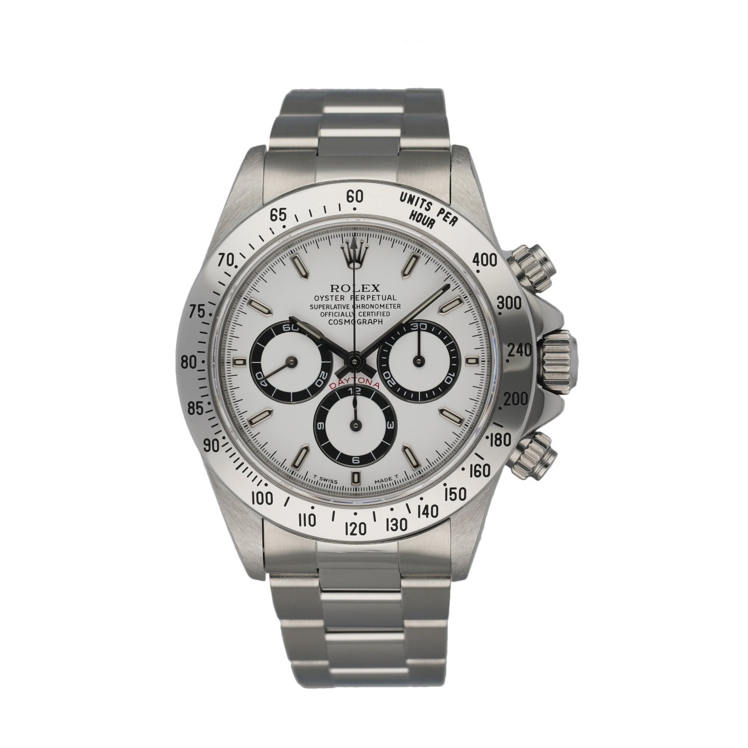 Rolex Daytona 16520 Zenith Movement Stainless steel Men’s Watch Box & Papers - Wristwatch