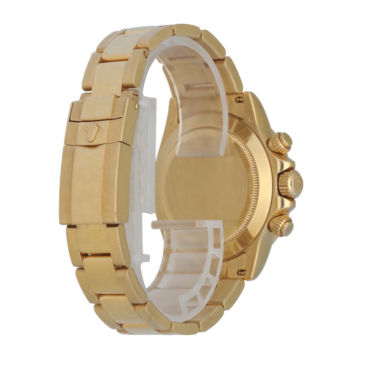 むぎお Rolex Daytona MOP 116568 Yellow Gold Baguette Diamond mens