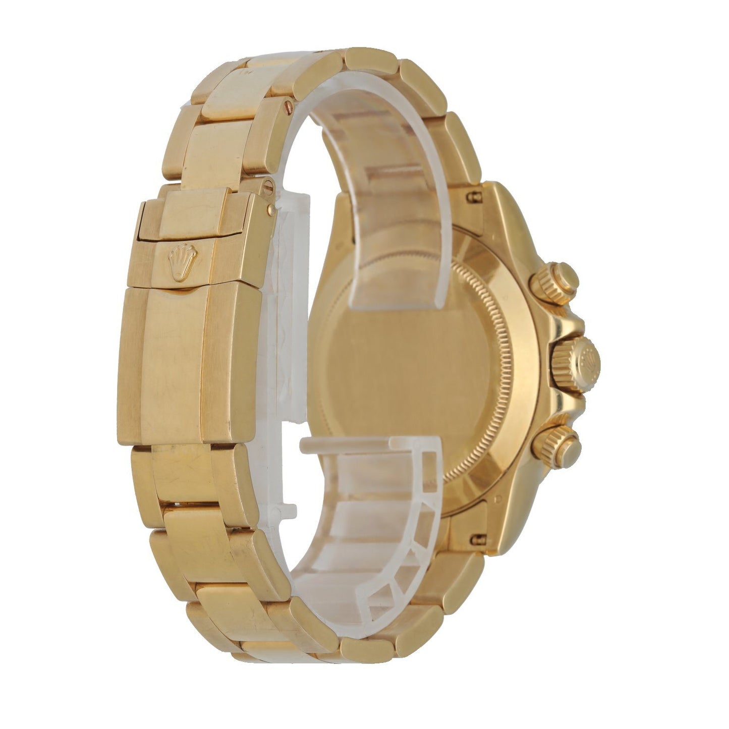 Rolex Daytona MOP 116268yellow Gold Baguette Diamond mens Watch