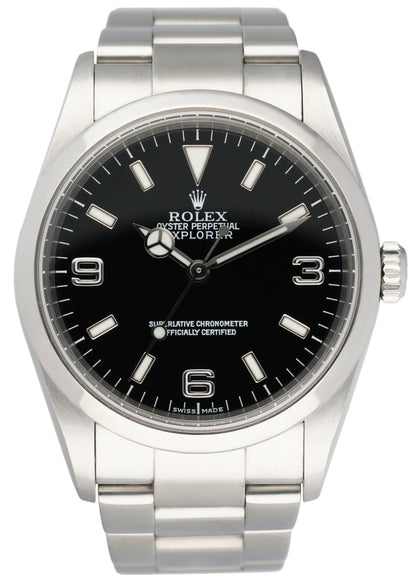 Rolex Explorer 114270 Steel Mens Watch Box & Papers