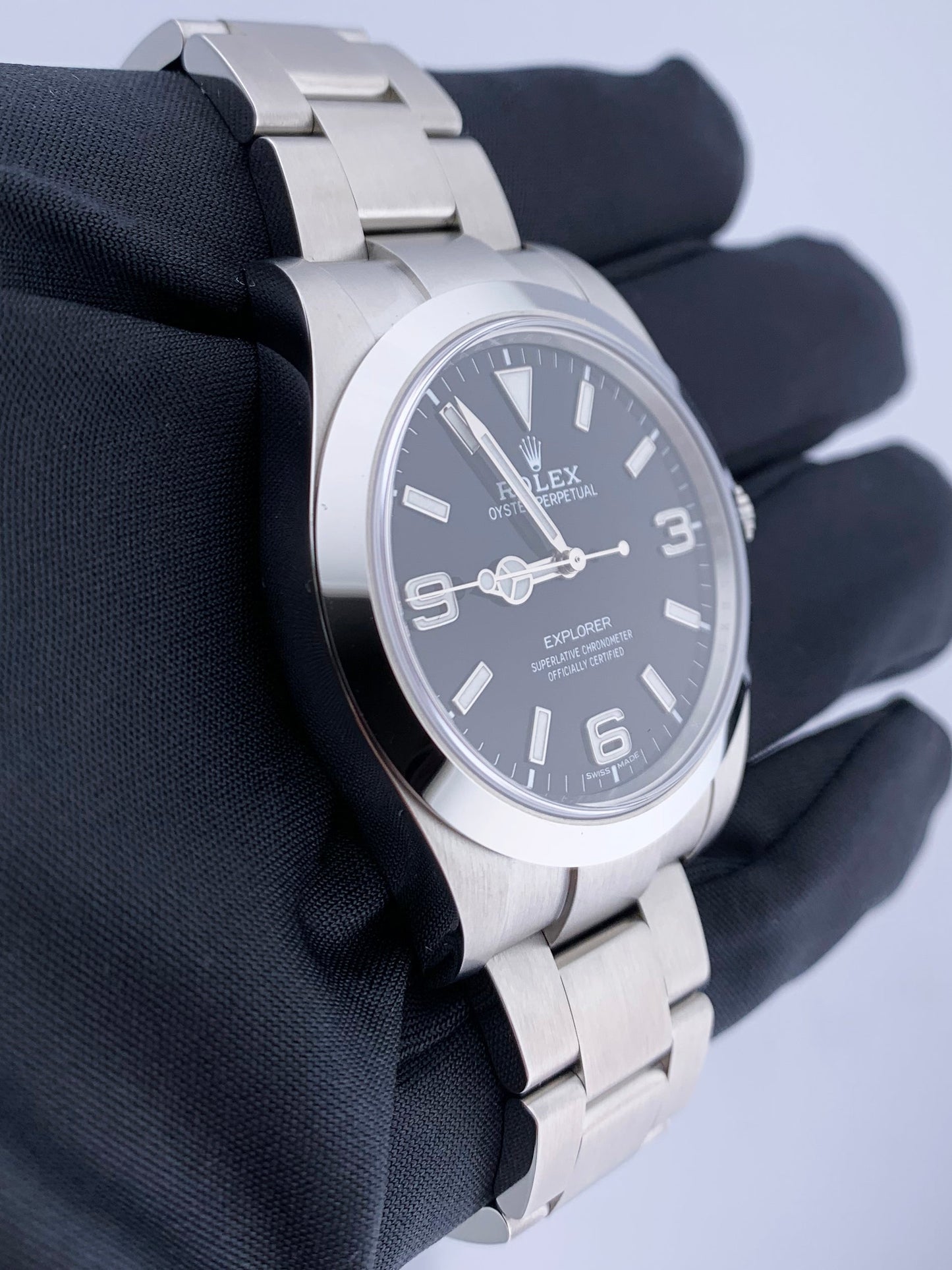 Rolex Explorer 214270 Mens Watch Box Papers