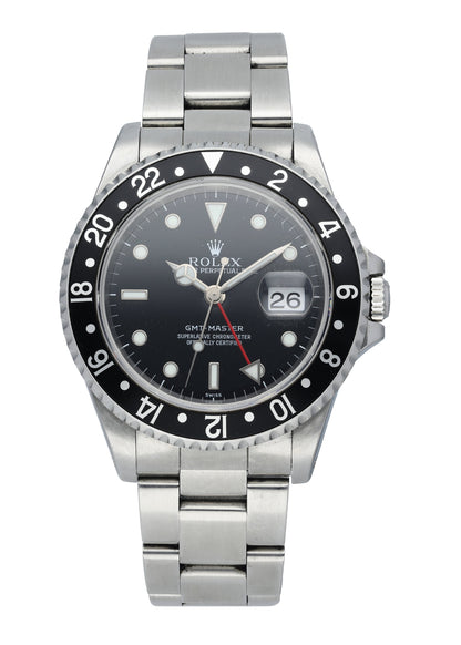 Rolex GMT Master 16700 Men's Watch Box Papers