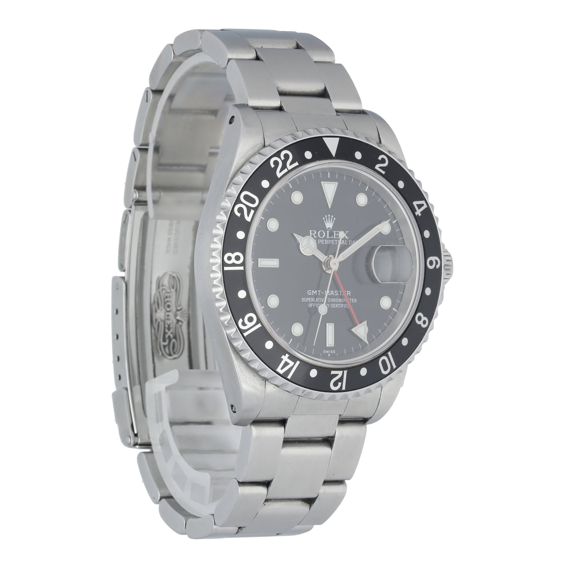 Rolex GMT Master 16700 Men's Watch Box Papers
