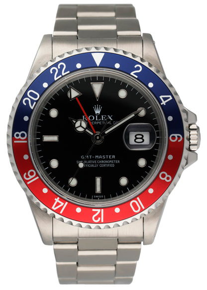 Rolex GMT Master 16700 Pepsi Bezel Mens Watch