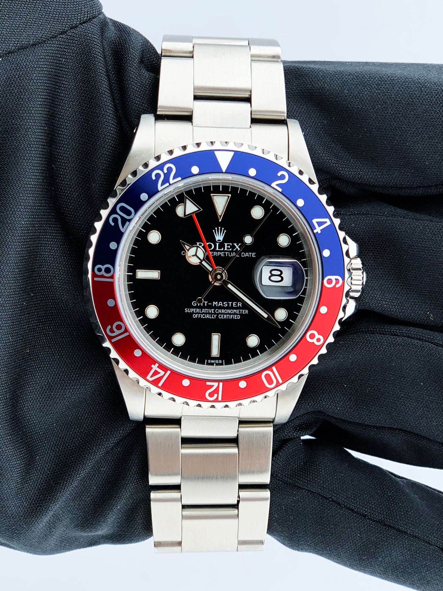 Rolex GMT Master 16700 Pepsi Bezel Mens Watch
