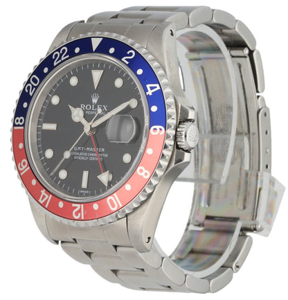 Rolex GMT Master Date 16700 Pepsi Bezel Men's Watch