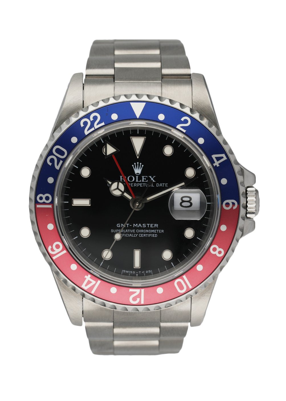 Rolex GMT Master Date 16700 Pepsi Bezel Men’s Watch - Wristwatch