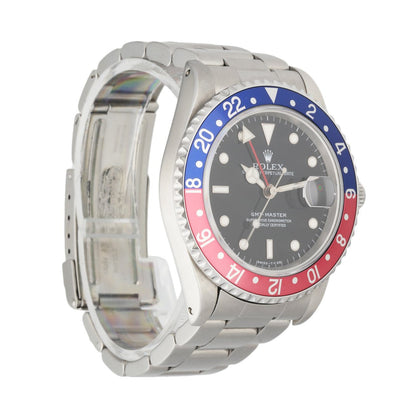 Rolex GMT Master Date 16700 Pepsi Bezel Men's Watch