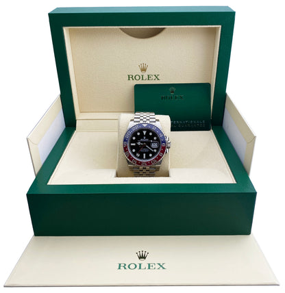 Rolex GMT-Master II 126710BLRO "Pepsi" Mens Watch Box & Papers