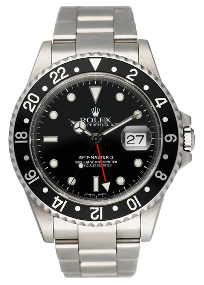 Rolex GMT Master II 16710 Stainless Steel Mens Watch - Virtual