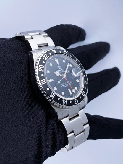 Rolex GMT Master II 16710 Stainless Steel Mens Watch - Virtual