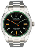 Rolex Milgauss 116400GV Black Dial Mens Watch - Virtual