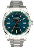 Rolex Milgauss 116400GV Blue Dial Mens Watch Box & Papers - Virtual