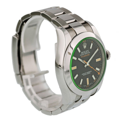 Rolex Milgauss 116400GV Mens Watch - Wristwatch