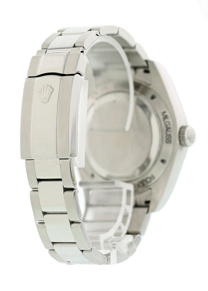 Rolex Milgauss 116400GV Men’s Watch Box And Papers - Virtual