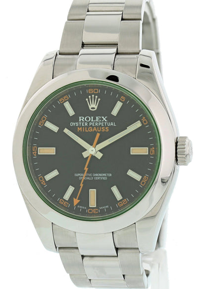 Rolex Milgauss 116400GV Men’s Watch Box And Papers - Virtual