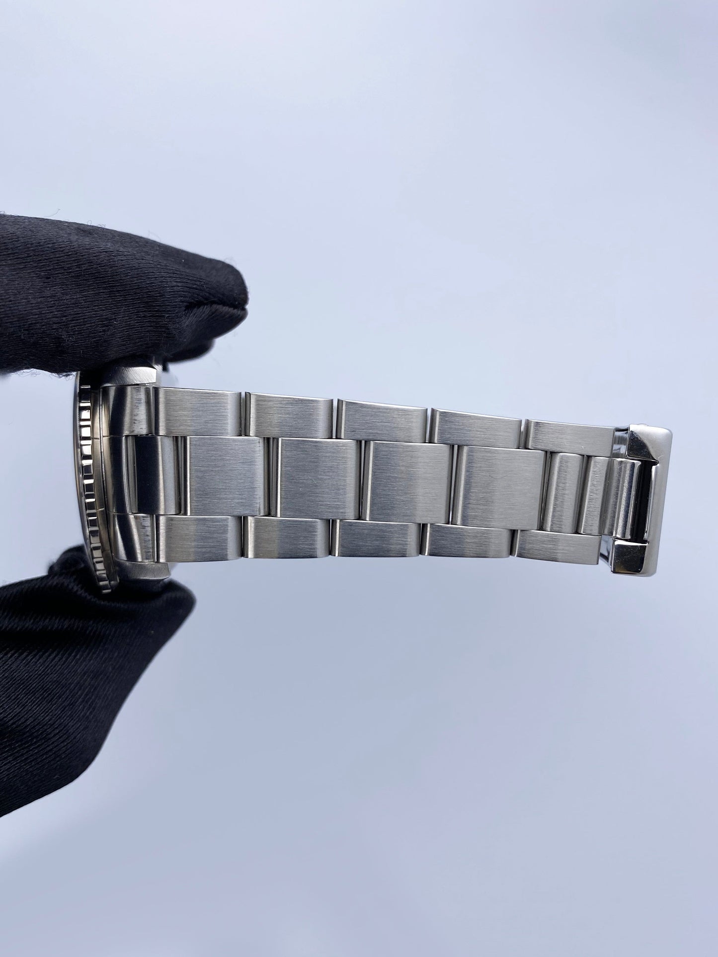 Rolex Oyster Datejust Turn-O-Graph 16264 Black Dial Mens Watch Box Papers