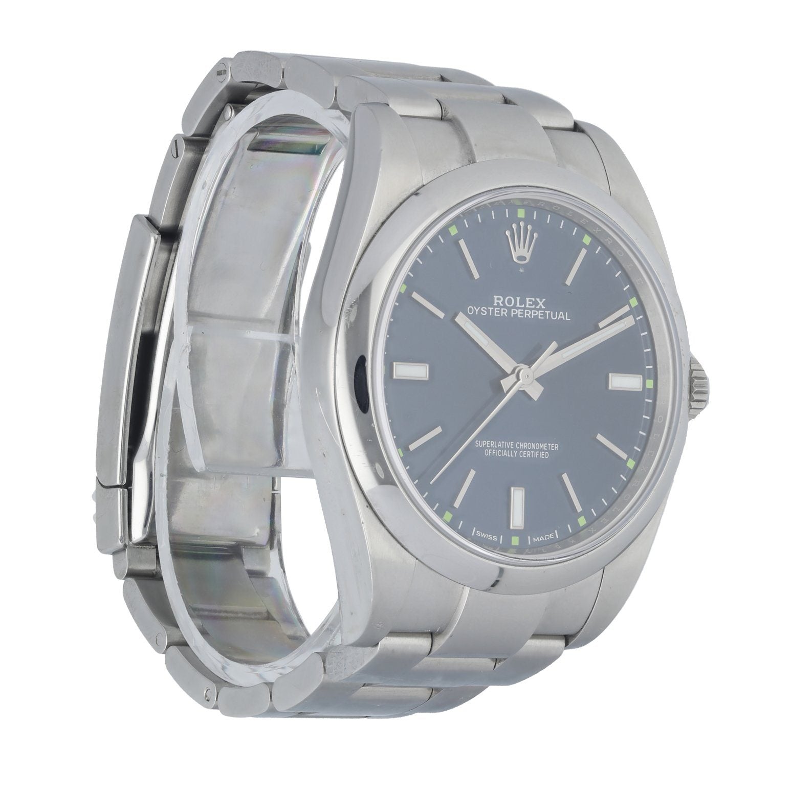 Rolex Oyster Perpetual 114300 Men's Watch Box & Papers