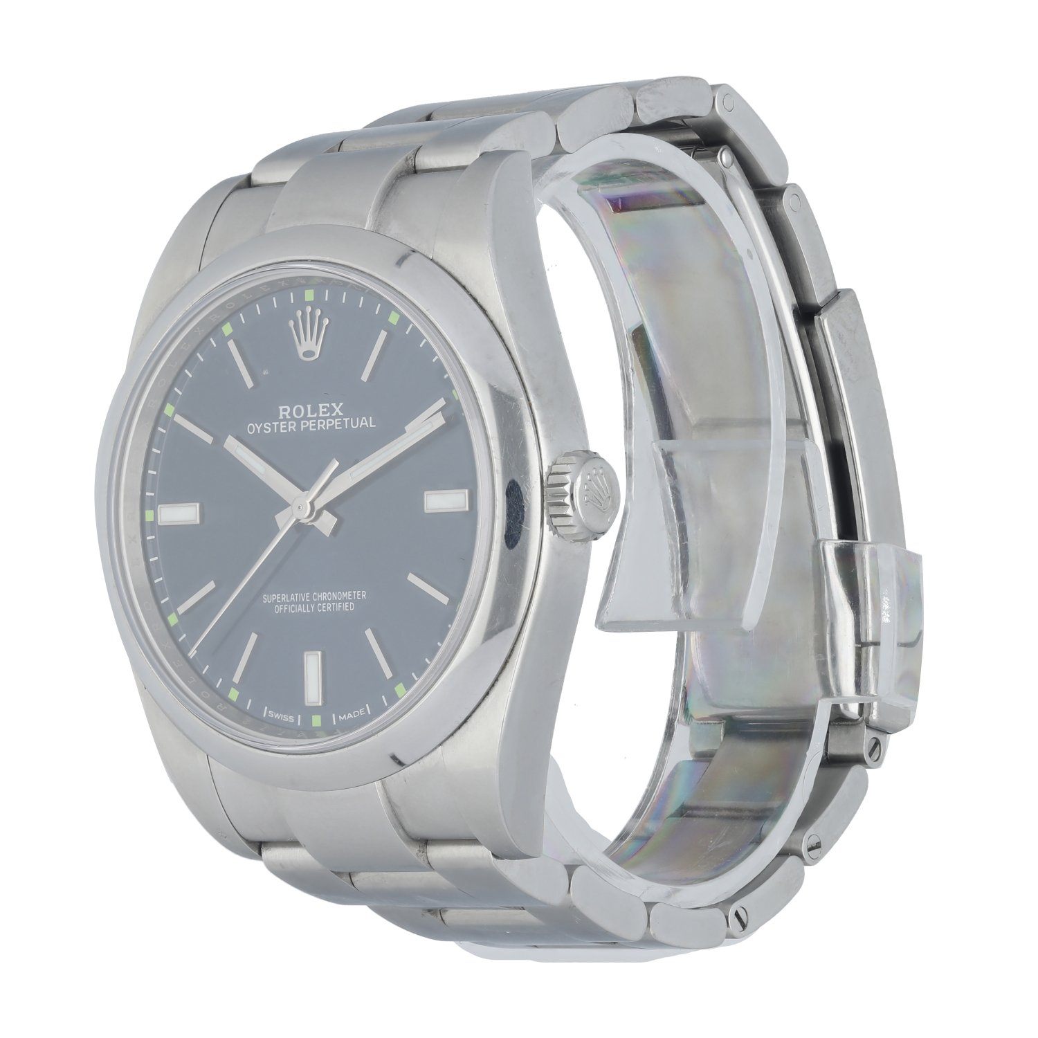 Rolex Oyster Perpetual 114300 Men's Watch Box & Papers