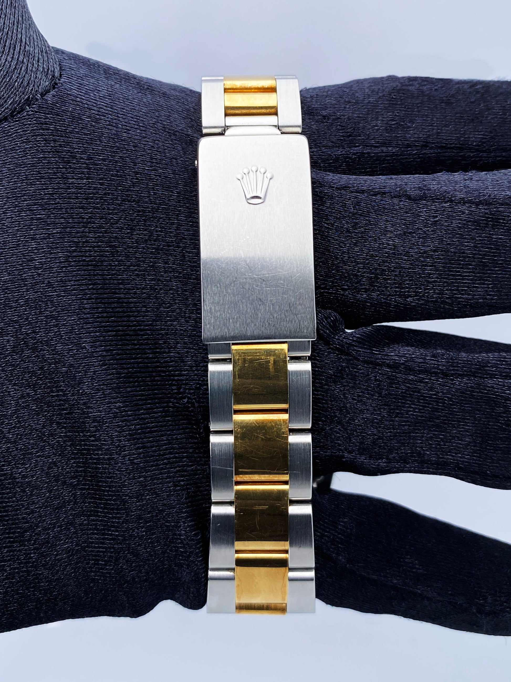 Rolex Oyster Perpetual 14203 Slate Dial Mens Watch