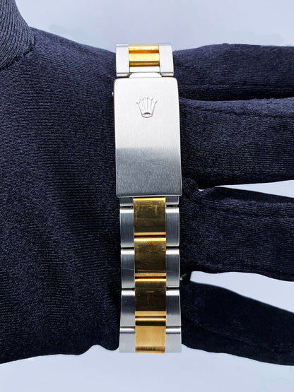 Rolex Oyster Perpetual 14203 Slate Dial Mens Watch