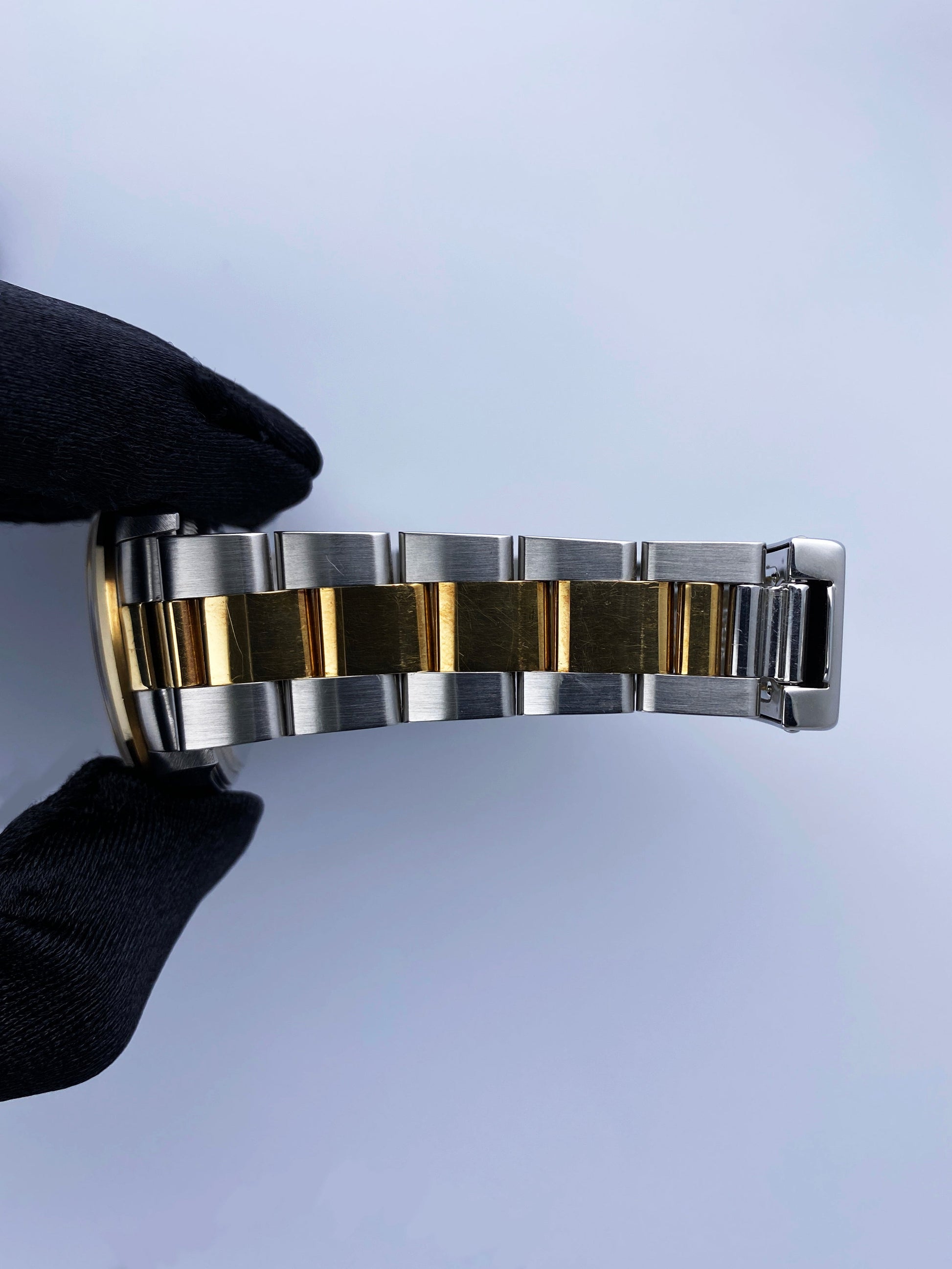 Rolex Oyster Perpetual 14203 Slate Dial Mens Watch