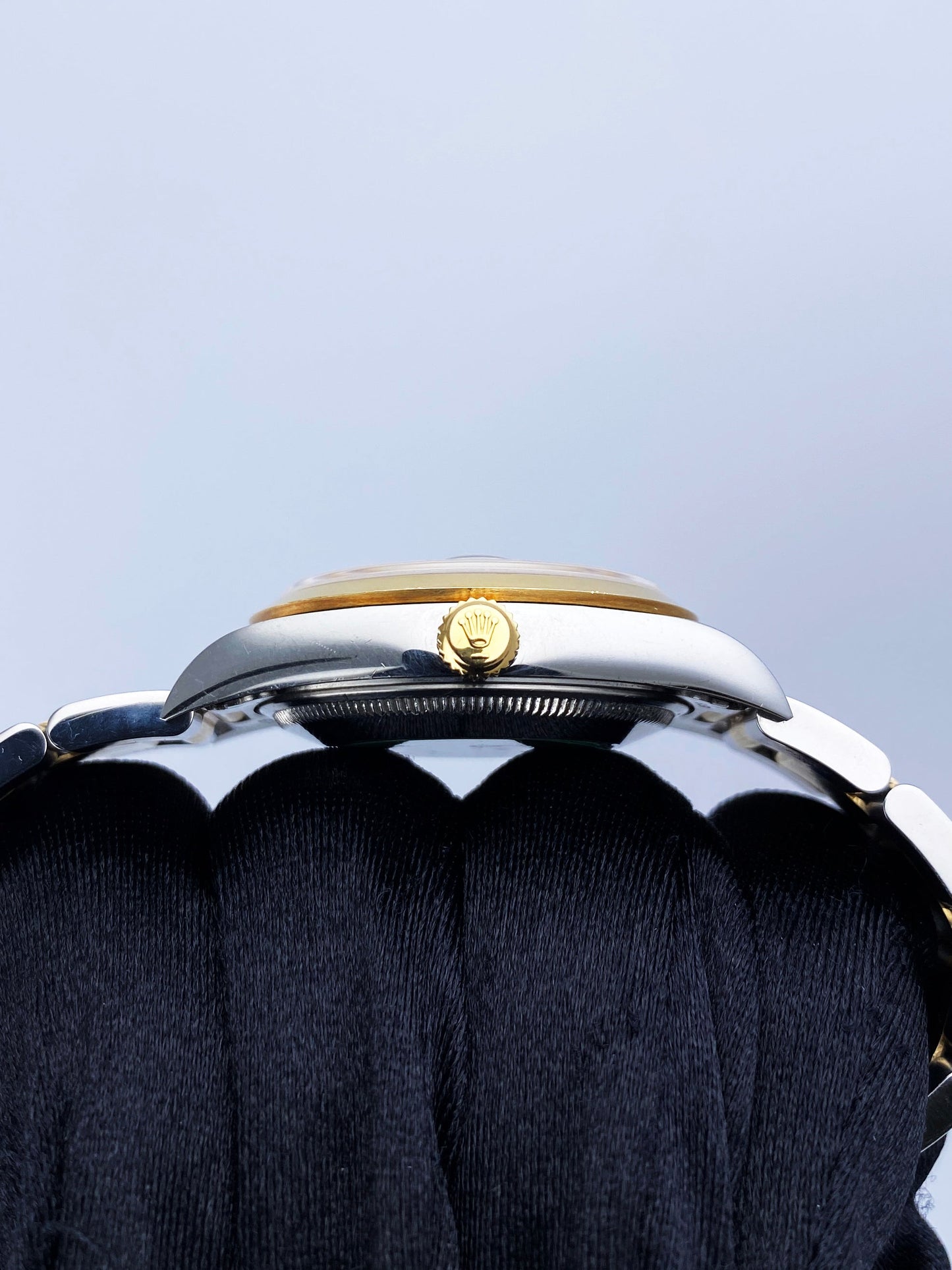 Rolex Oyster Perpetual 14203 Slate Dial Mens Watch