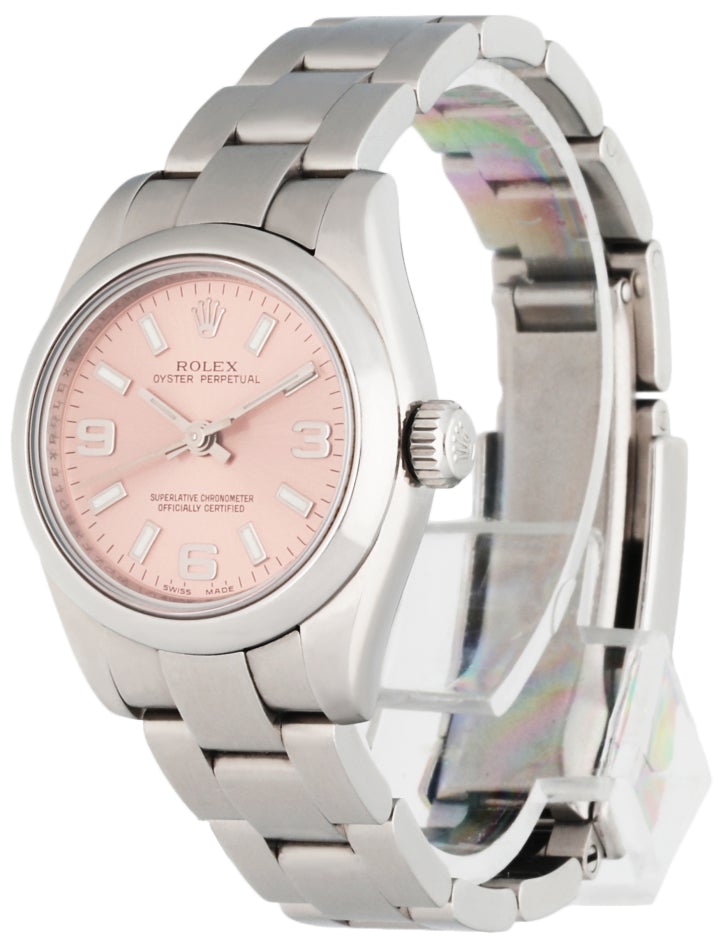 Rolex Oyster Perpetual 176200 Stainless Steel Ladies Watch Box & Papers.