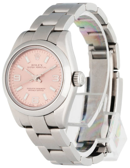 Rolex Oyster Perpetual 176200 Stainless Steel Ladies Watch Box & Papers.