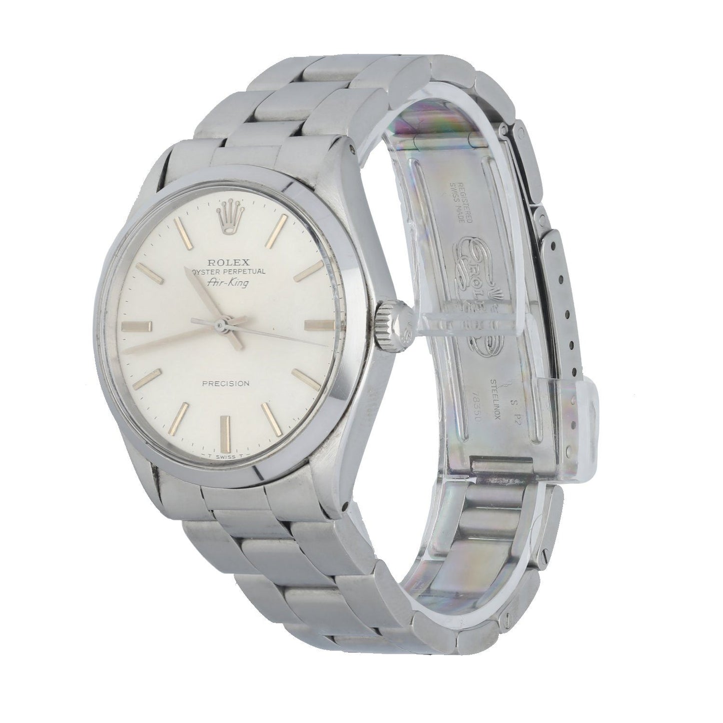 Rolex Oyster Perpetual 5500 Air King Precision vintage men's watch