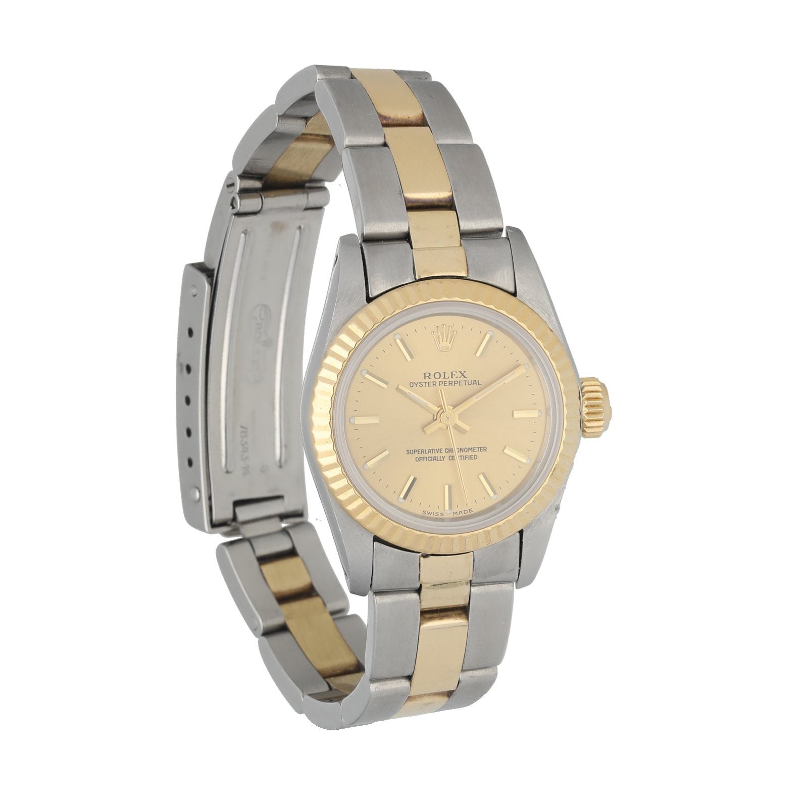 Rolex Oyster Perpetual 67193 Ladies Watch Box Papers