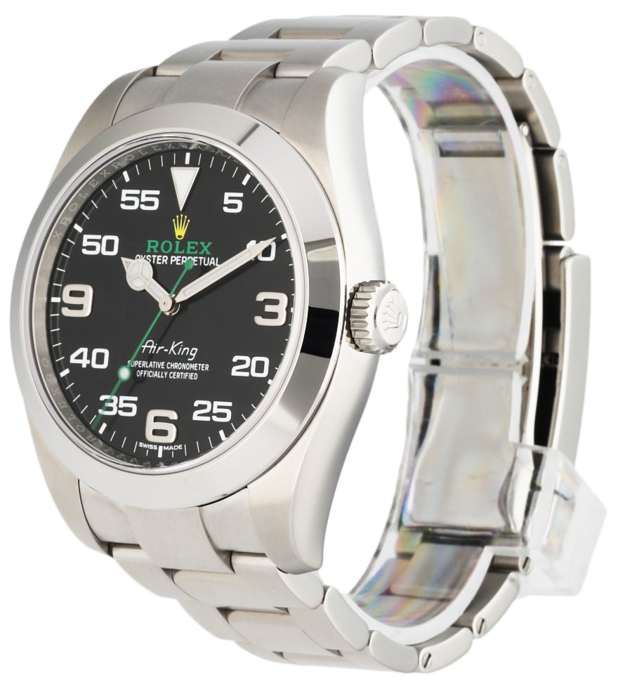 Rolex Oyster Perpetual Air King 116900 Men's Watch With Box & Papers